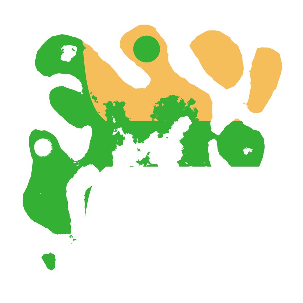 Biome Rust Map: Barren, Size: 3000, Seed: 1616624460