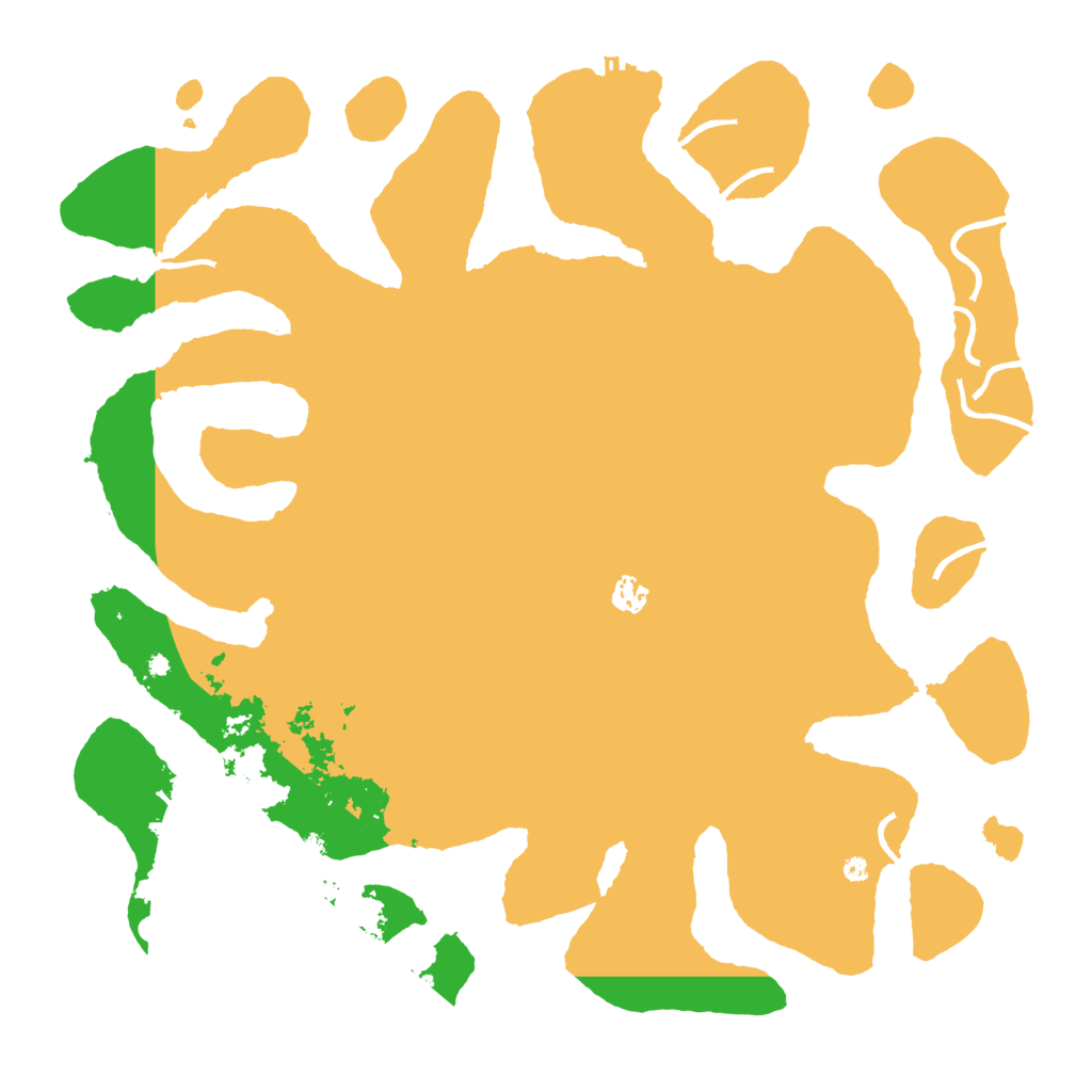 Biome Rust Map: Procedural Map, Size: 4500, Seed: 1417440105