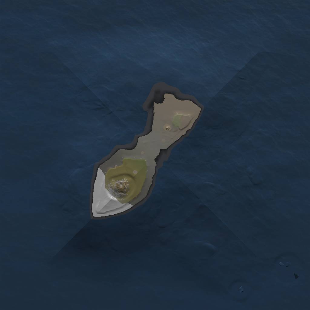 Rust Map: Procedural Map, Size: 1000, Seed: 8888, 3 Monuments