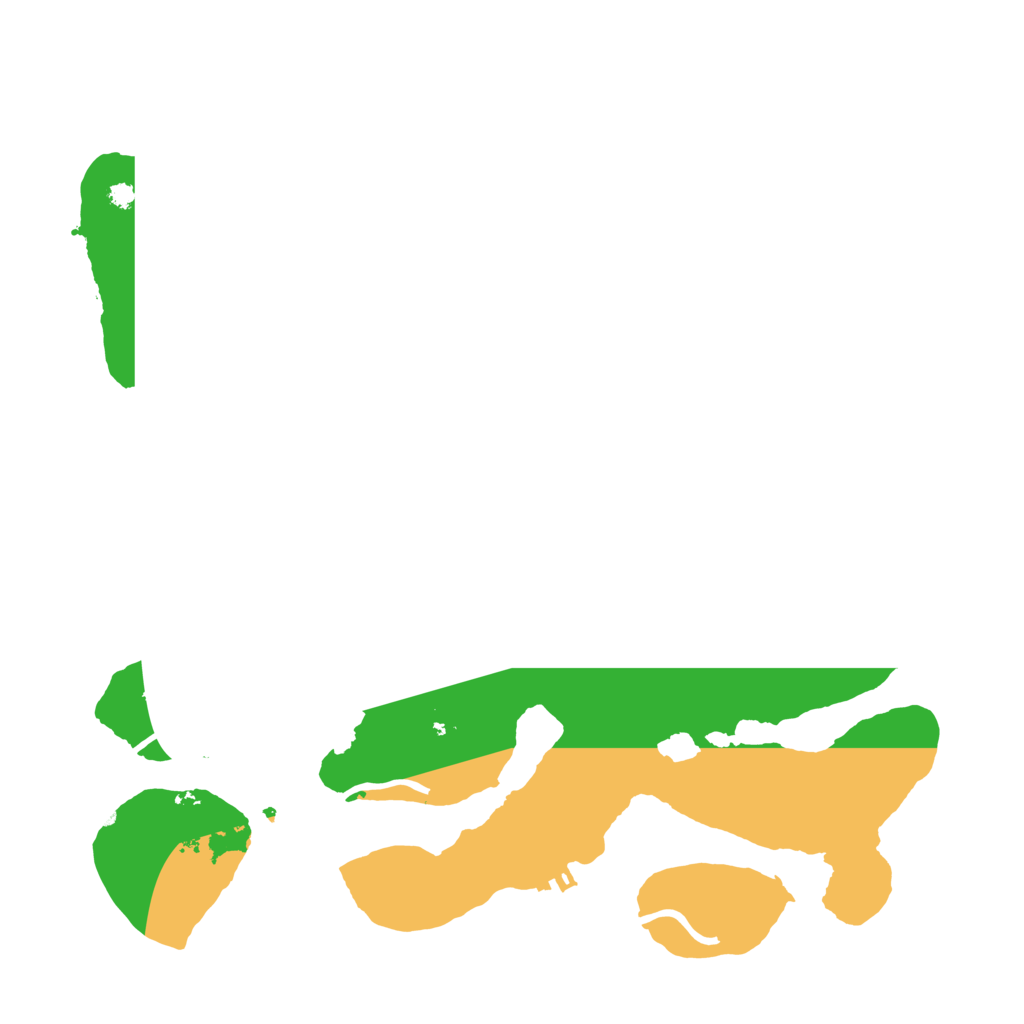 Biome Rust Map: Procedural Map, Size: 3550, Seed: 38759