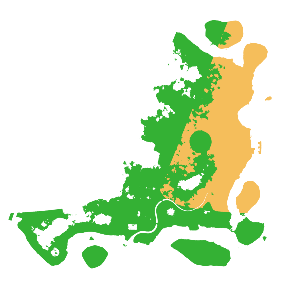 Biome Rust Map: Procedural Map, Size: 3550, Seed: 531754