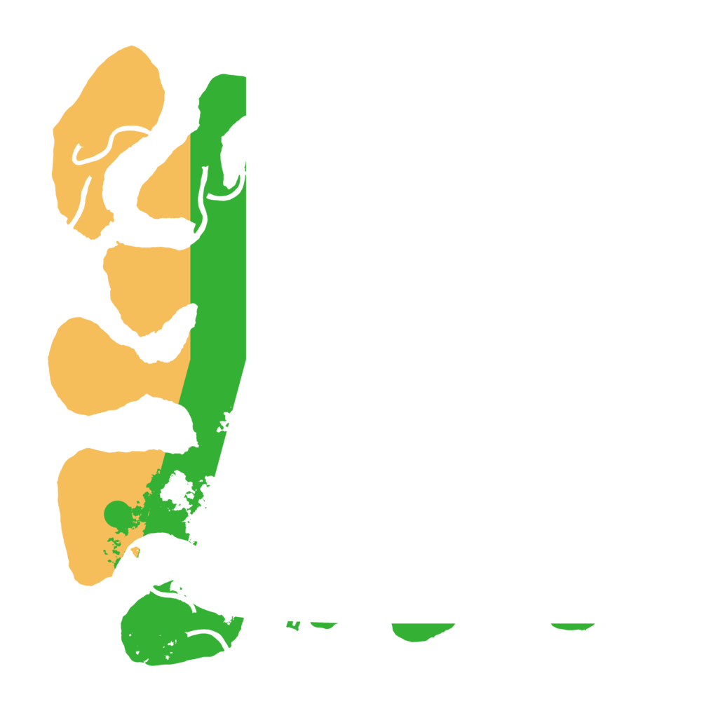 Biome Rust Map: Procedural Map, Size: 3500, Seed: 2021586778