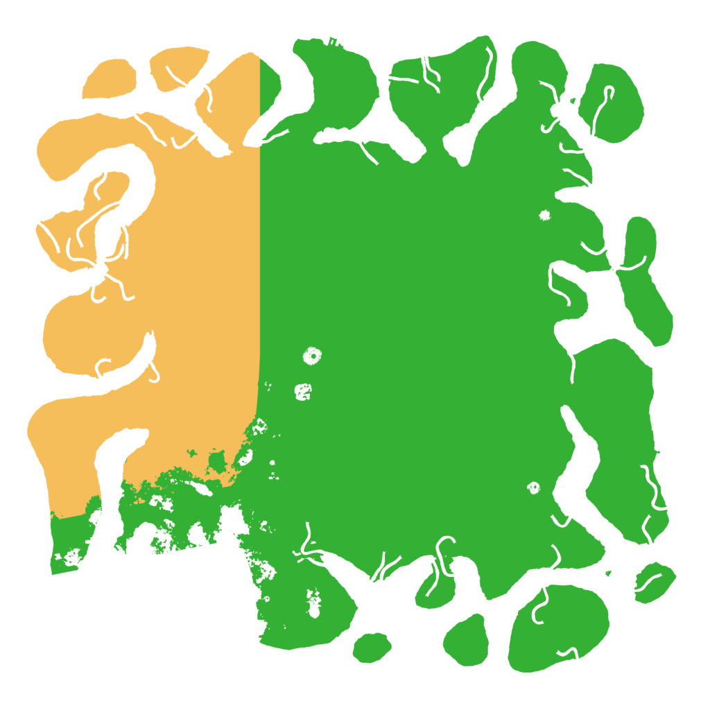 Biome Rust Map: Procedural Map, Size: 6000, Seed: 25098862