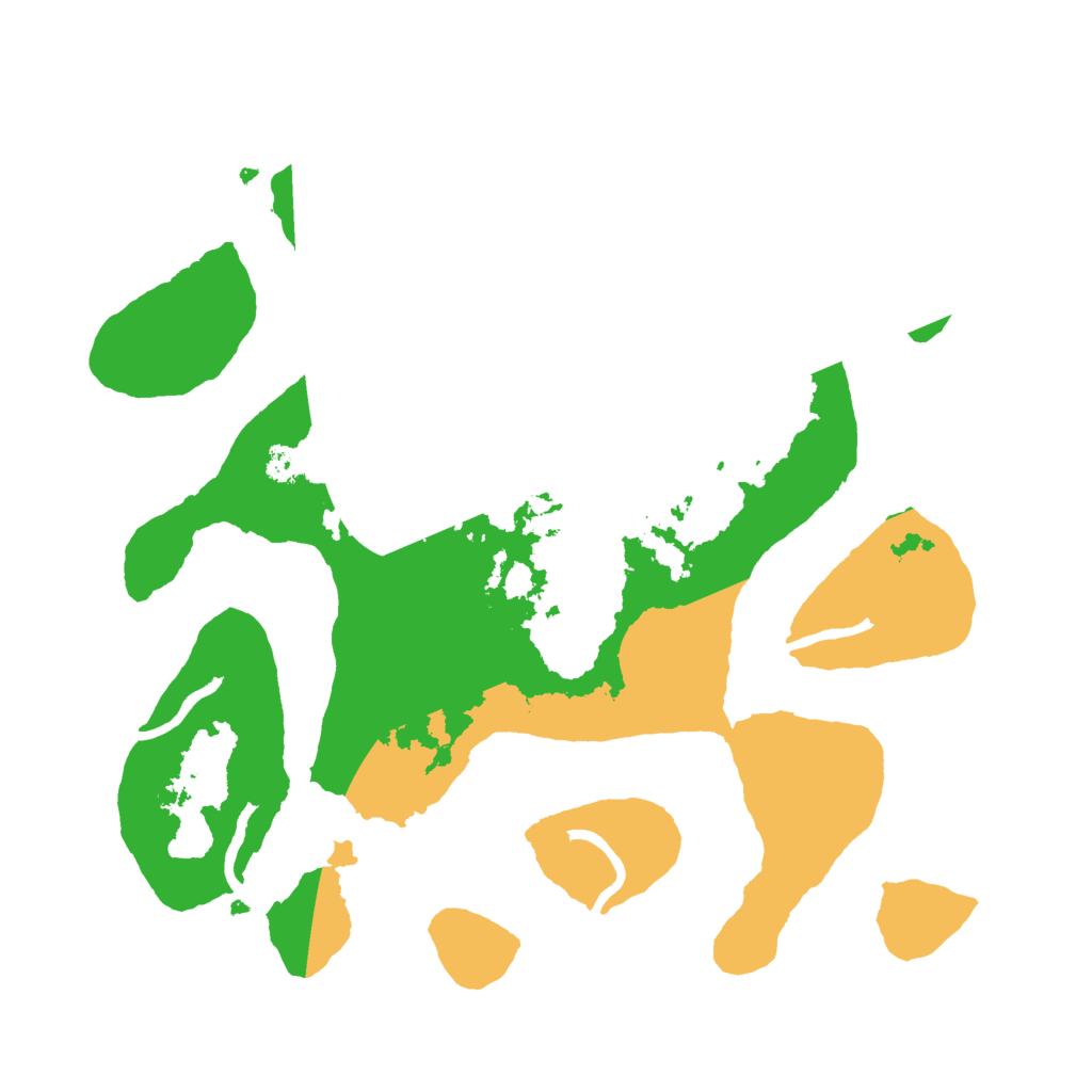 Biome Rust Map: Procedural Map, Size: 3000, Seed: 51698