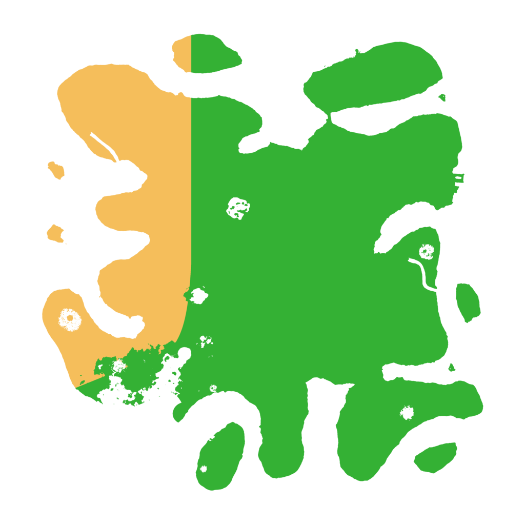 Biome Rust Map: Procedural Map, Size: 3550, Seed: 836658