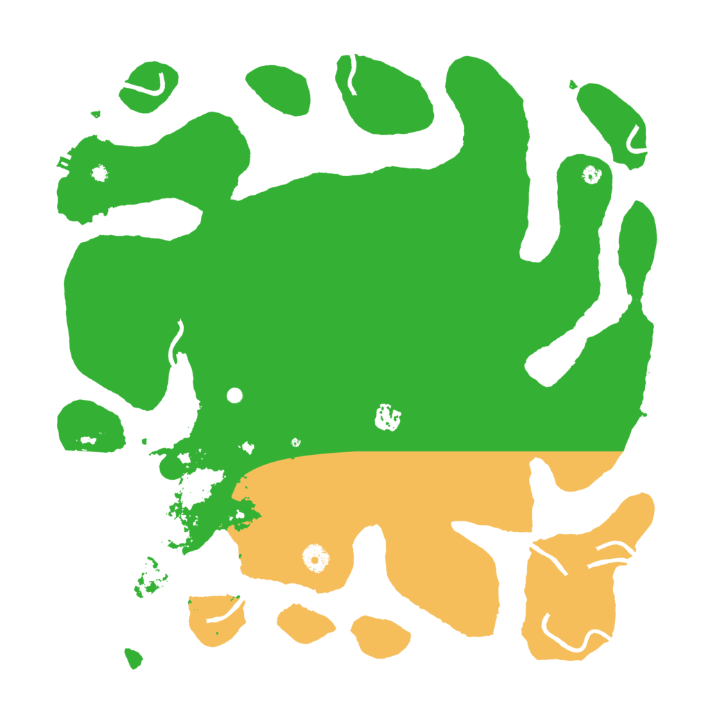 Biome Rust Map: Procedural Map, Size: 4000, Seed: 570037