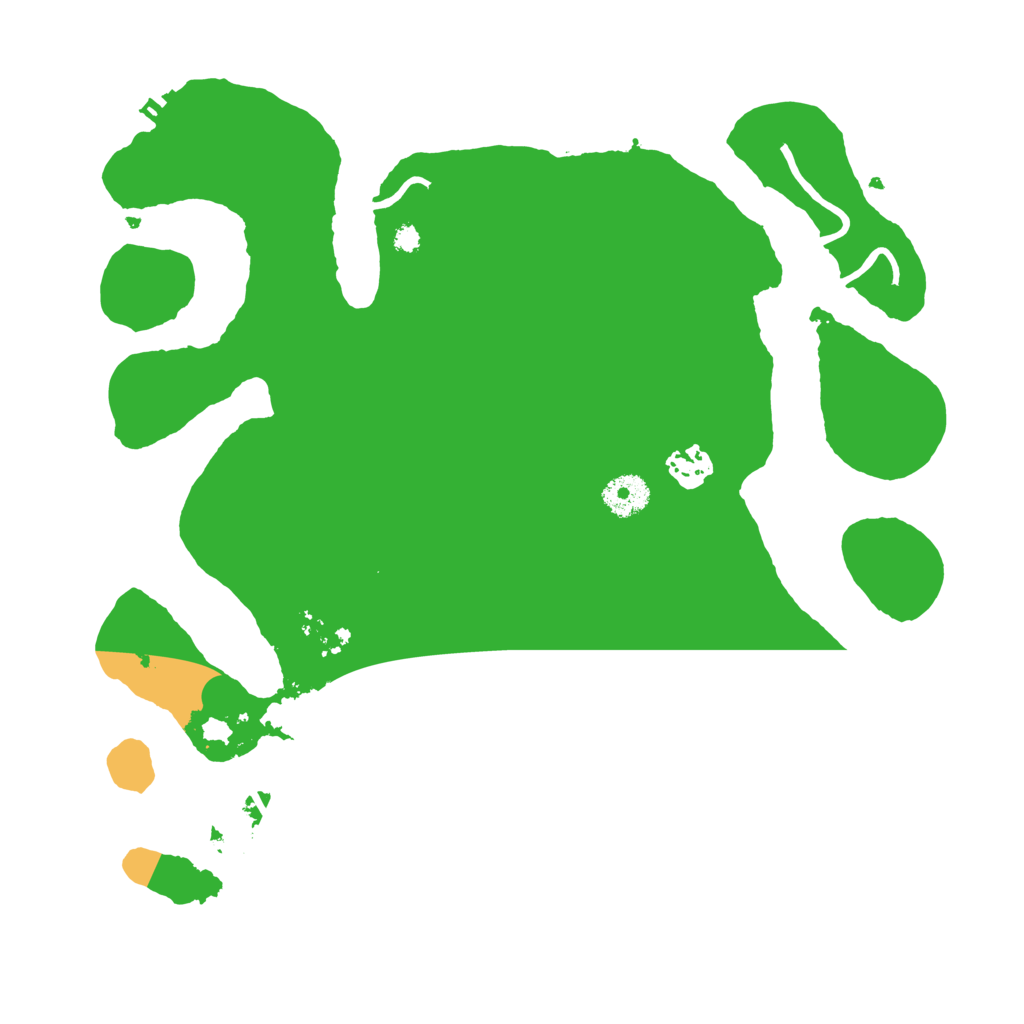 Biome Rust Map: Procedural Map, Size: 3550, Seed: 899050