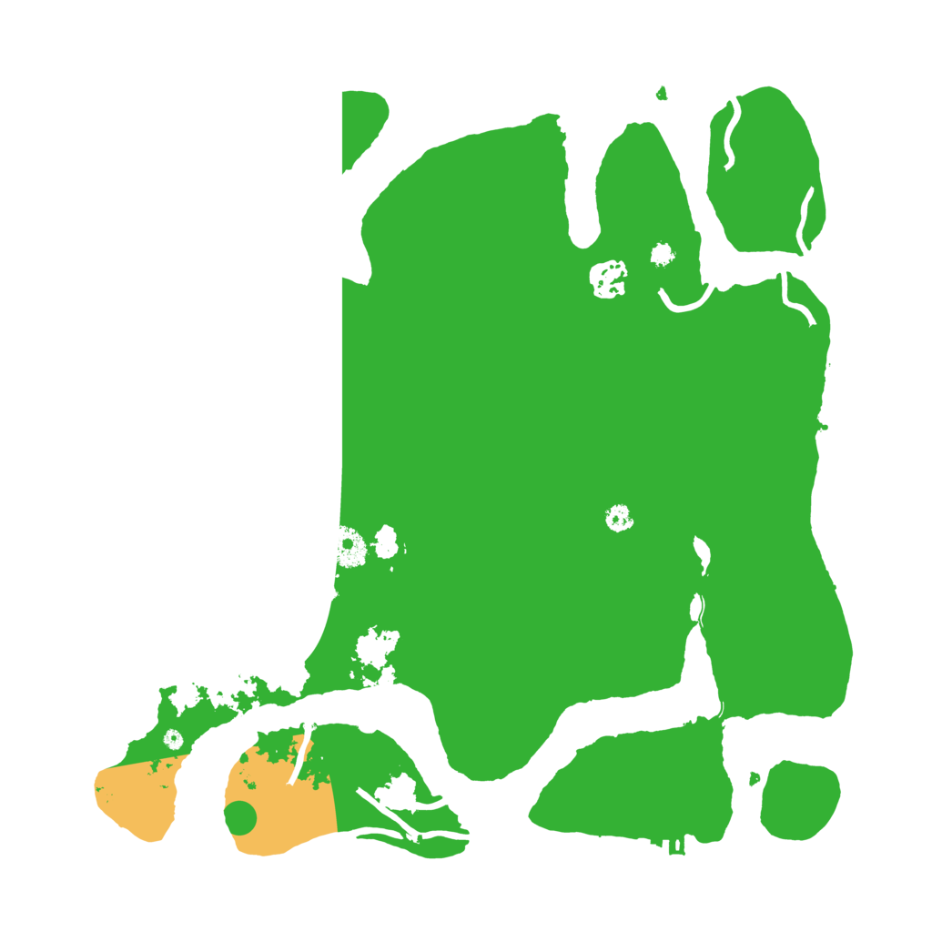 Biome Rust Map: Procedural Map, Size: 3550, Seed: 504418