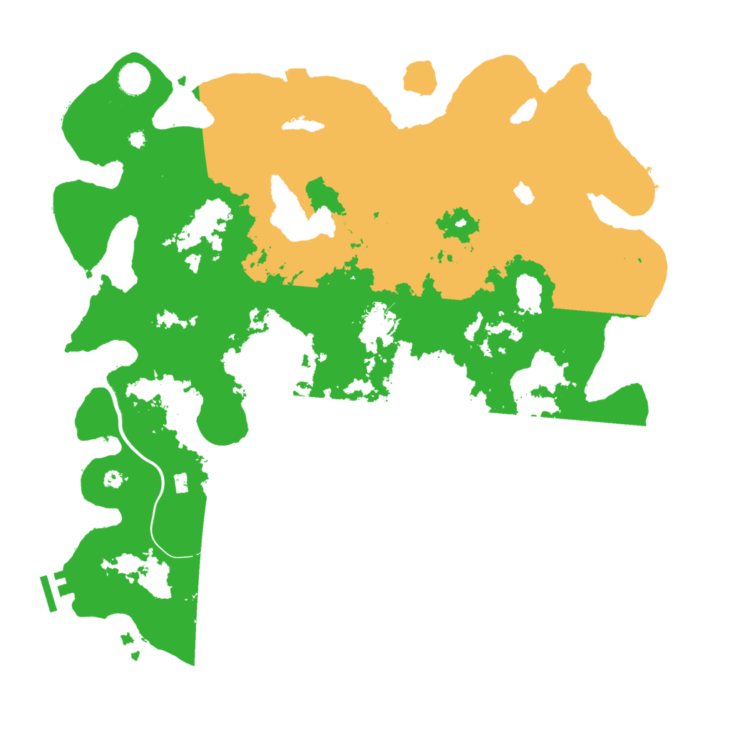 Biome Rust Map: Procedural Map, Size: 4000, Seed: 1105149066