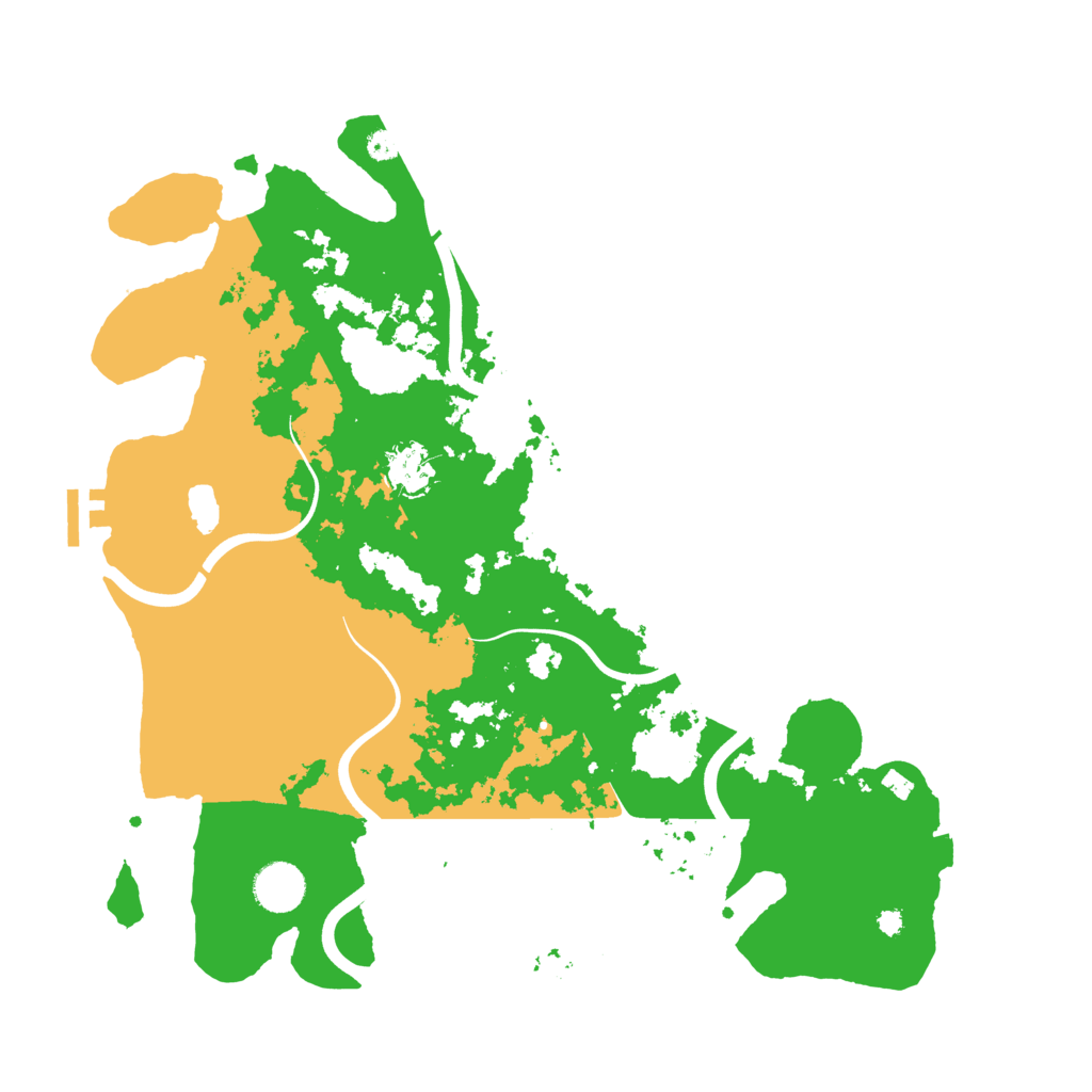 Biome Rust Map: Procedural Map, Size: 3850, Seed: 1320110625