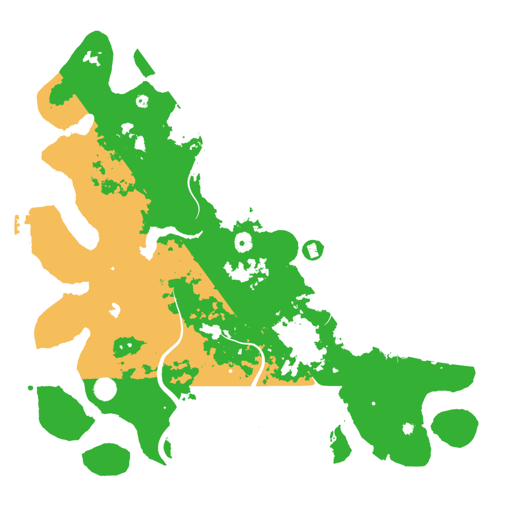 Biome Rust Map: Procedural Map, Size: 4000, Seed: 648725