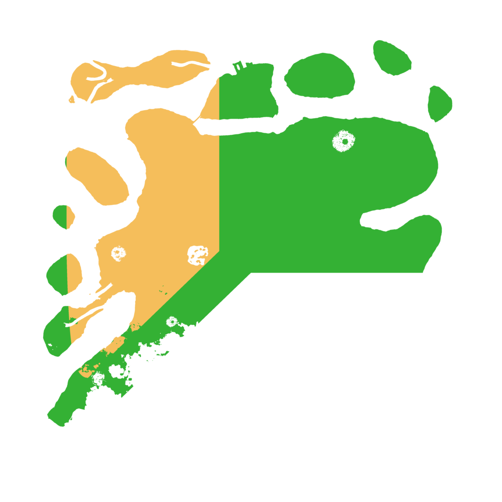 Biome Rust Map: Procedural Map, Size: 3550, Seed: 331625