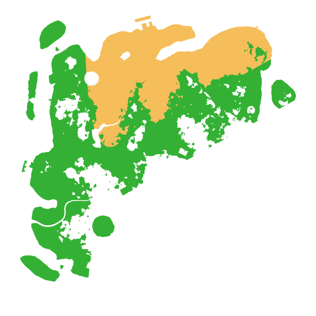 Biome Rust Map: Procedural Map, Size: 4000, Seed: 761079