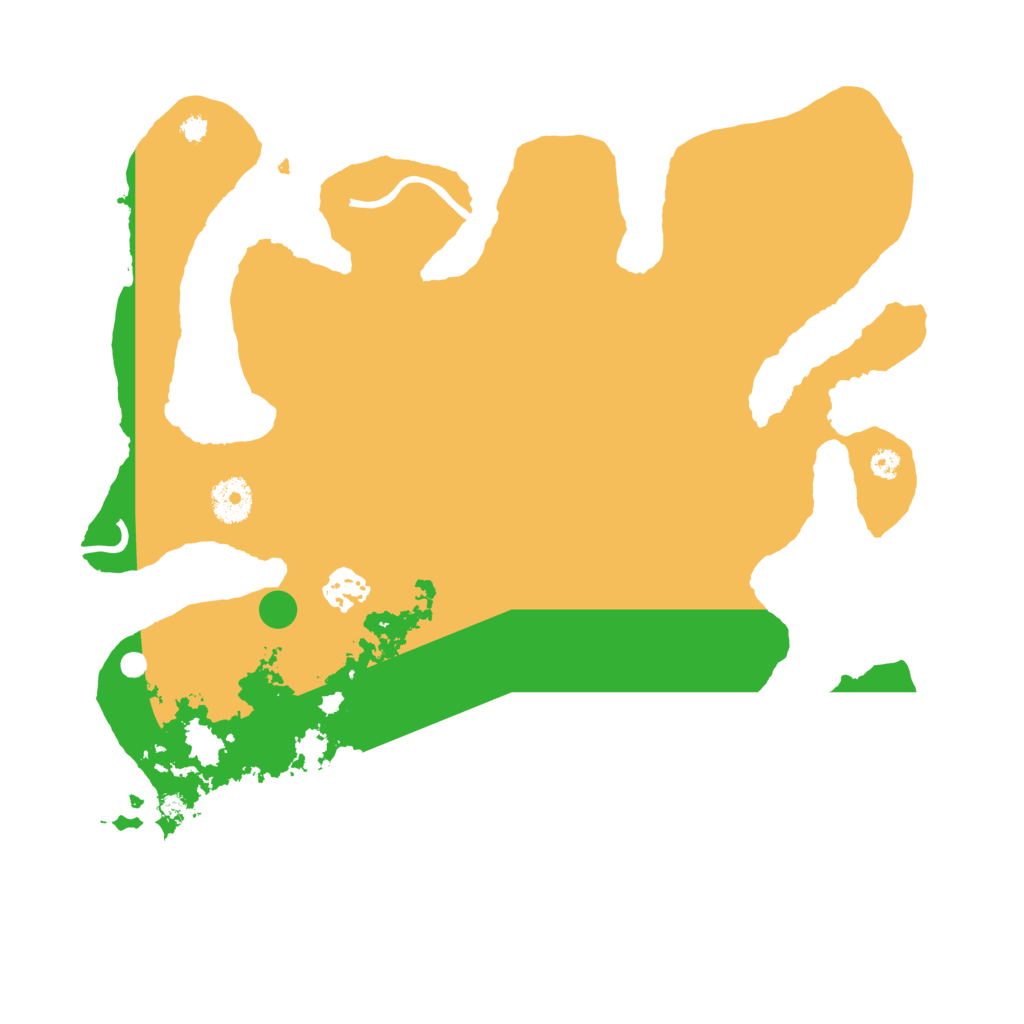 Biome Rust Map: Procedural Map, Size: 3550, Seed: 374761