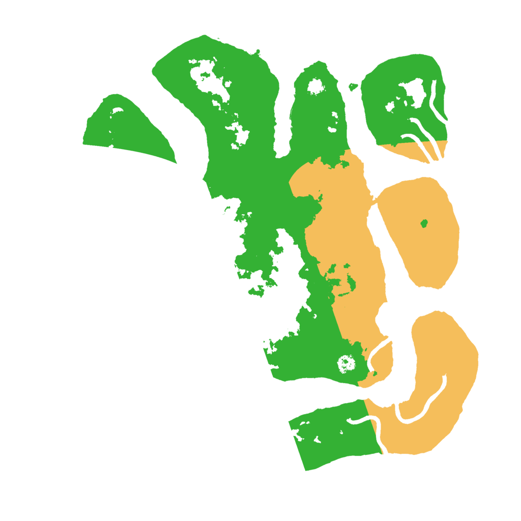 Biome Rust Map: Procedural Map, Size: 3000, Seed: 1333225353