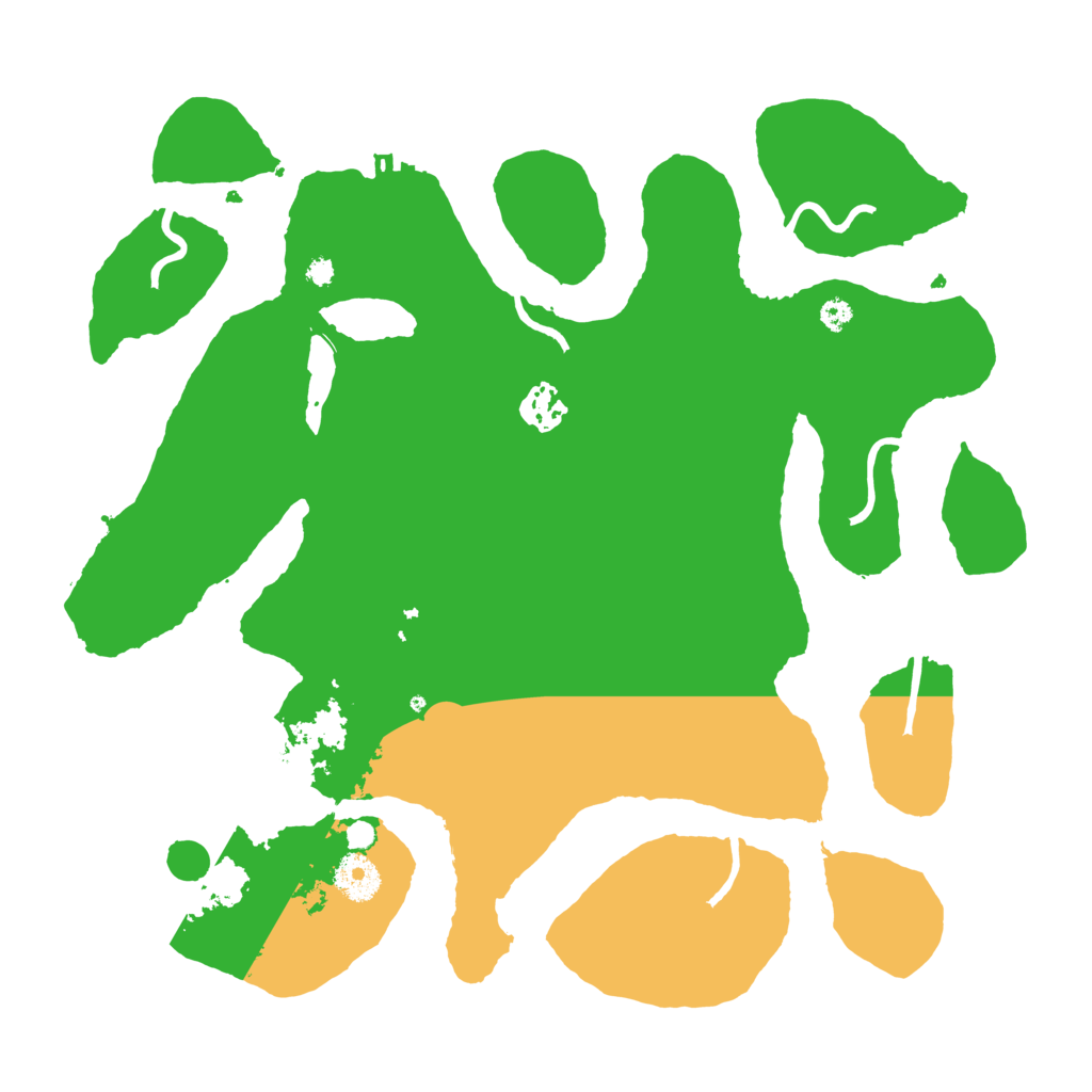 Biome Rust Map: Procedural Map, Size: 3550, Seed: 442712