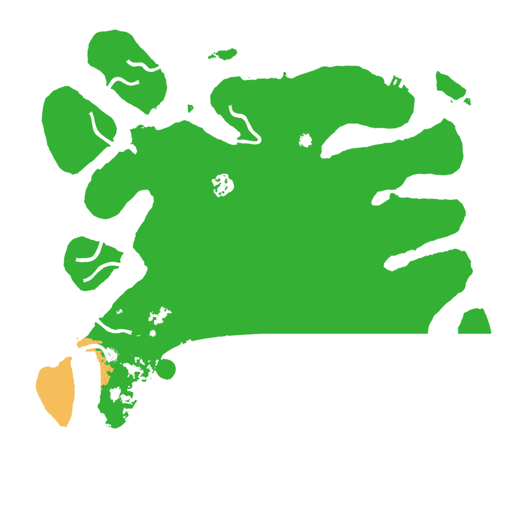 Biome Rust Map: Procedural Map, Size: 3550, Seed: 274551