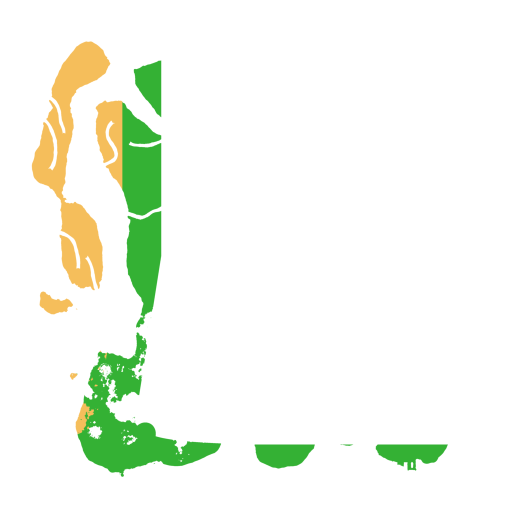 Biome Rust Map: Procedural Map, Size: 3600, Seed: 123022504