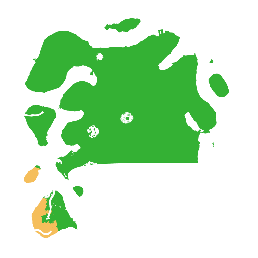 Biome Rust Map: Procedural Map, Size: 3250, Seed: 4720795