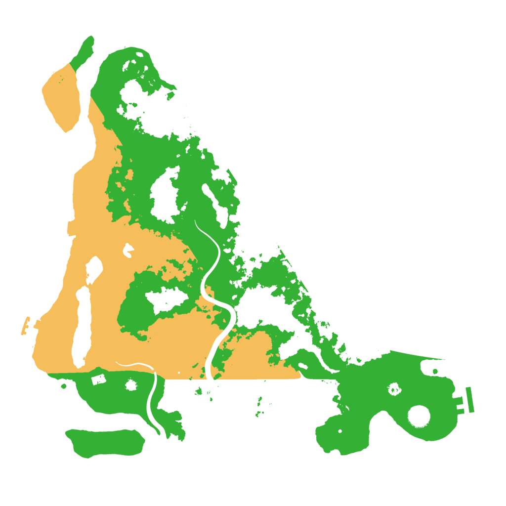 Biome Rust Map: Procedural Map, Size: 4000, Seed: 2432151