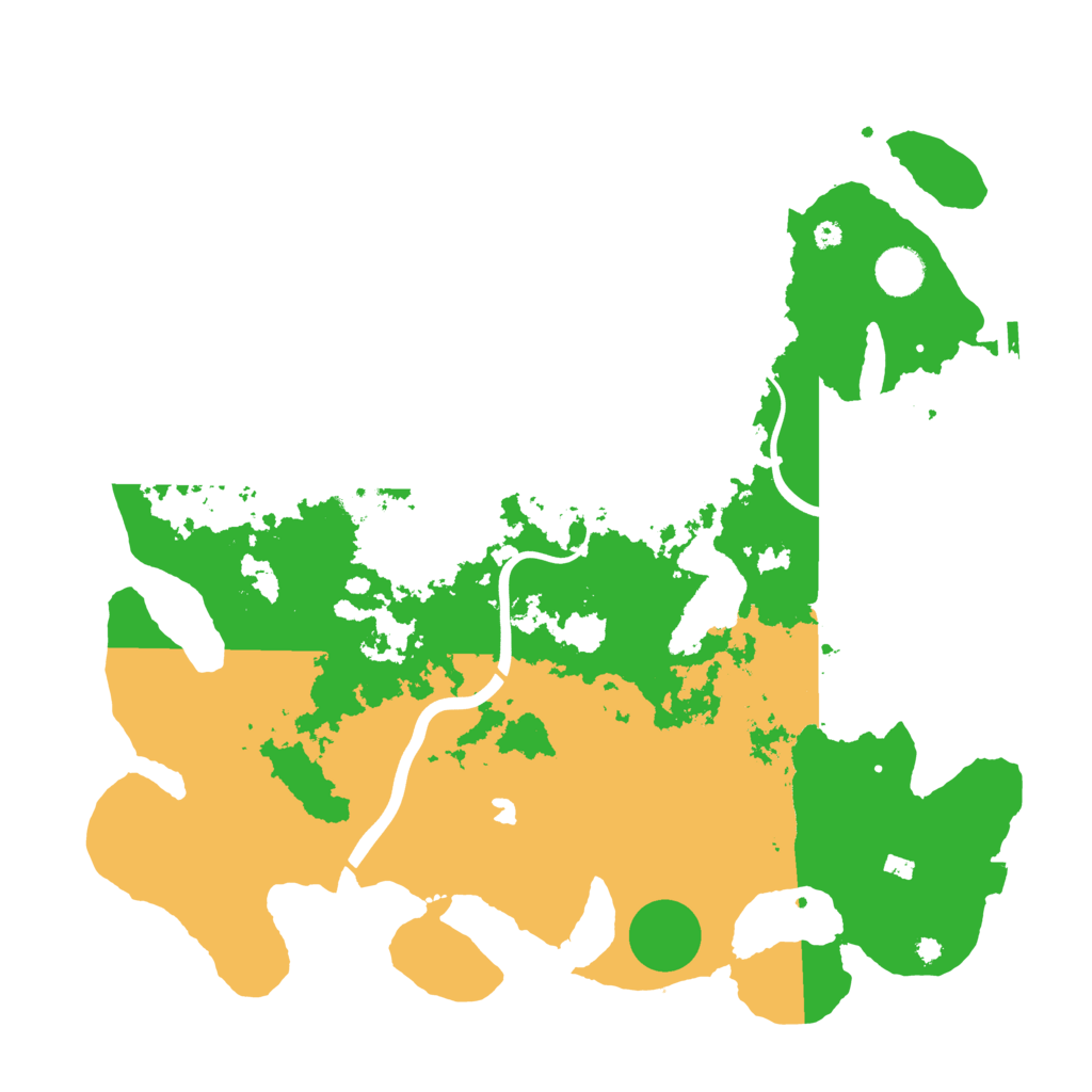 Biome Rust Map: Procedural Map, Size: 4000, Seed: 419571