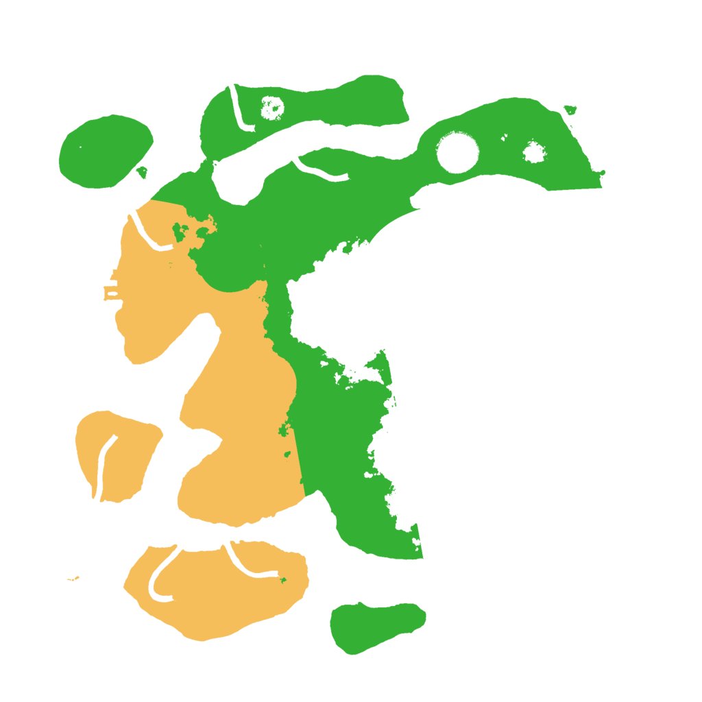 Biome Rust Map: Procedural Map, Size: 3000, Seed: 657833