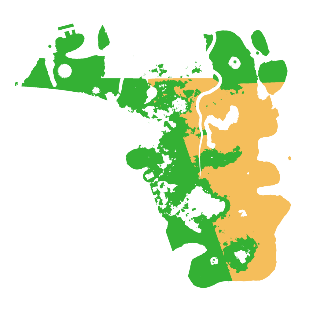 Biome Rust Map: Procedural Map, Size: 4000, Seed: 927595
