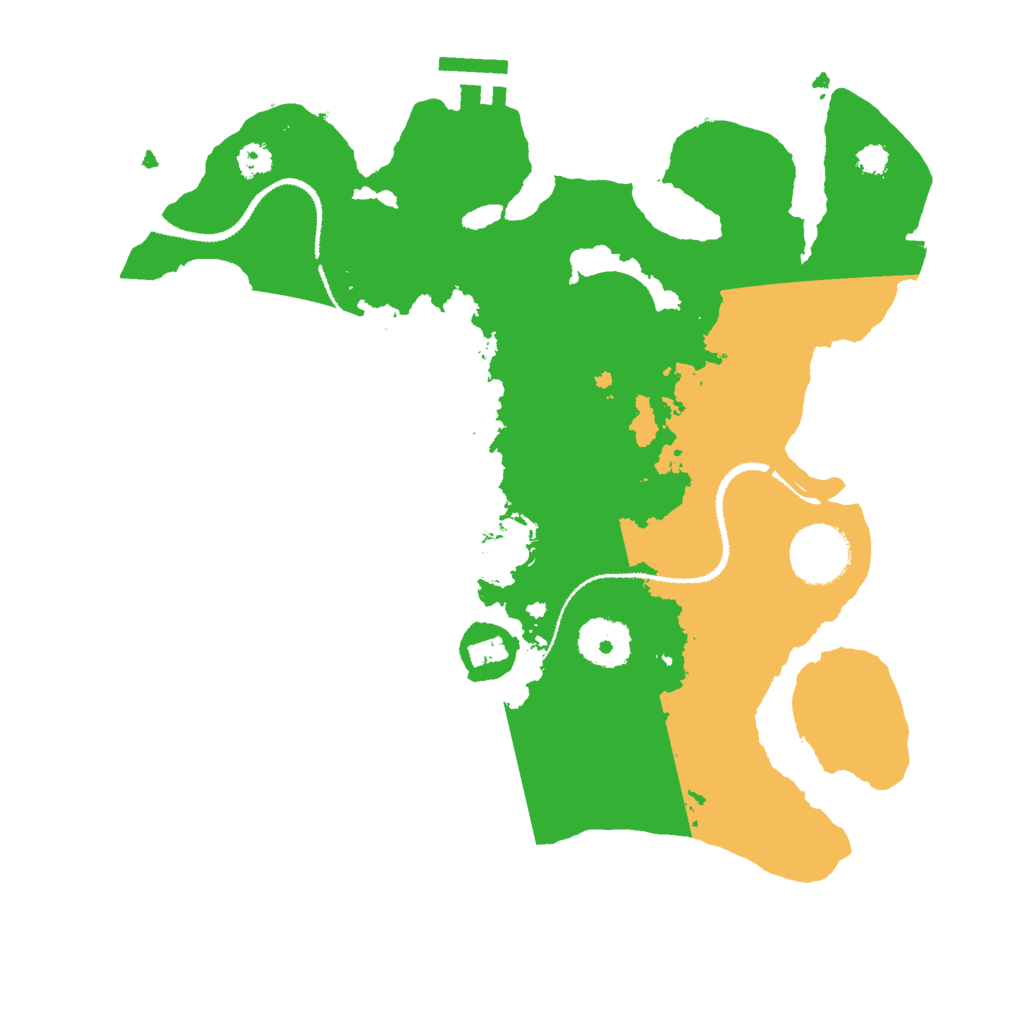 Biome Rust Map: Procedural Map, Size: 3000, Seed: 449194776