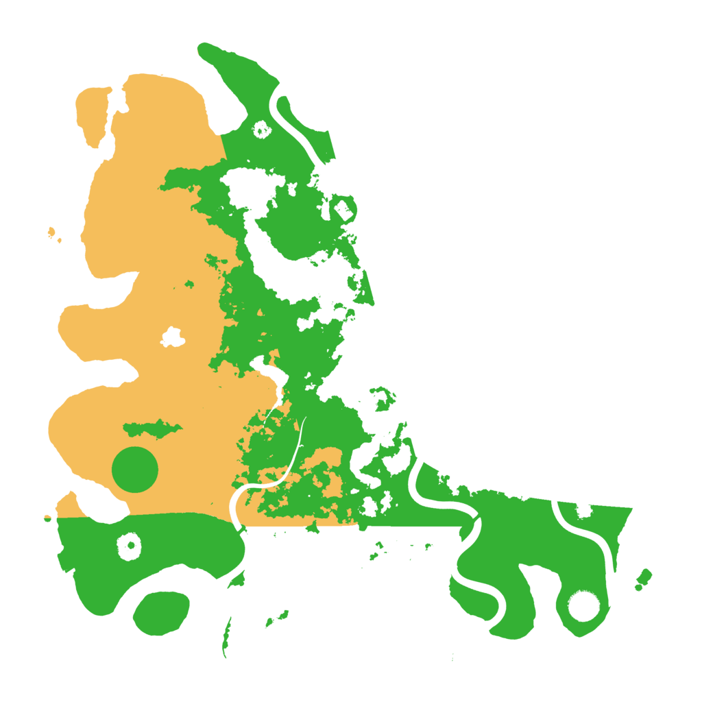 Biome Rust Map: Procedural Map, Size: 4000, Seed: 775975