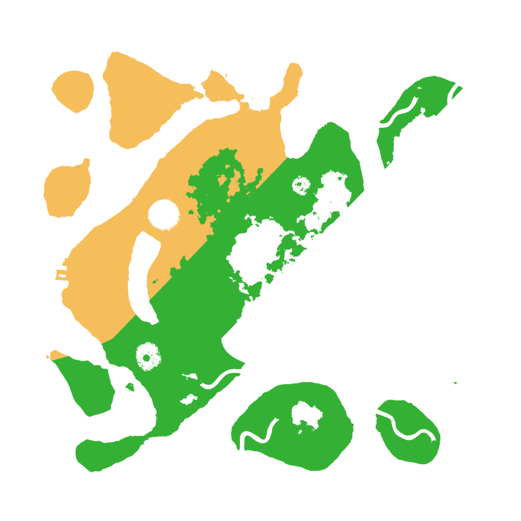 Biome Rust Map: Procedural Map, Size: 3000, Seed: 69202104