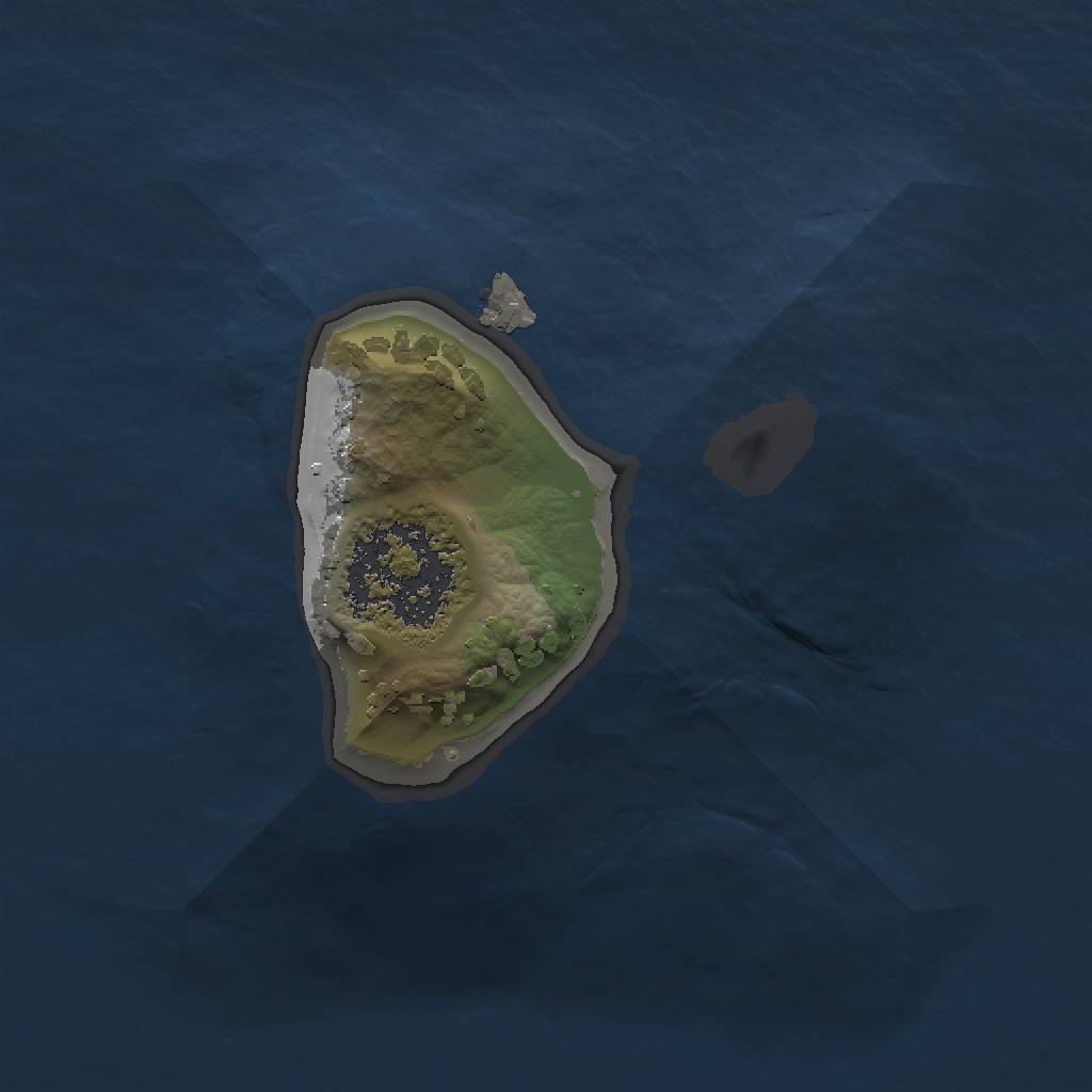 Rust Map: Procedural Map, Size: 1000, Seed: 19325, 3 Monuments