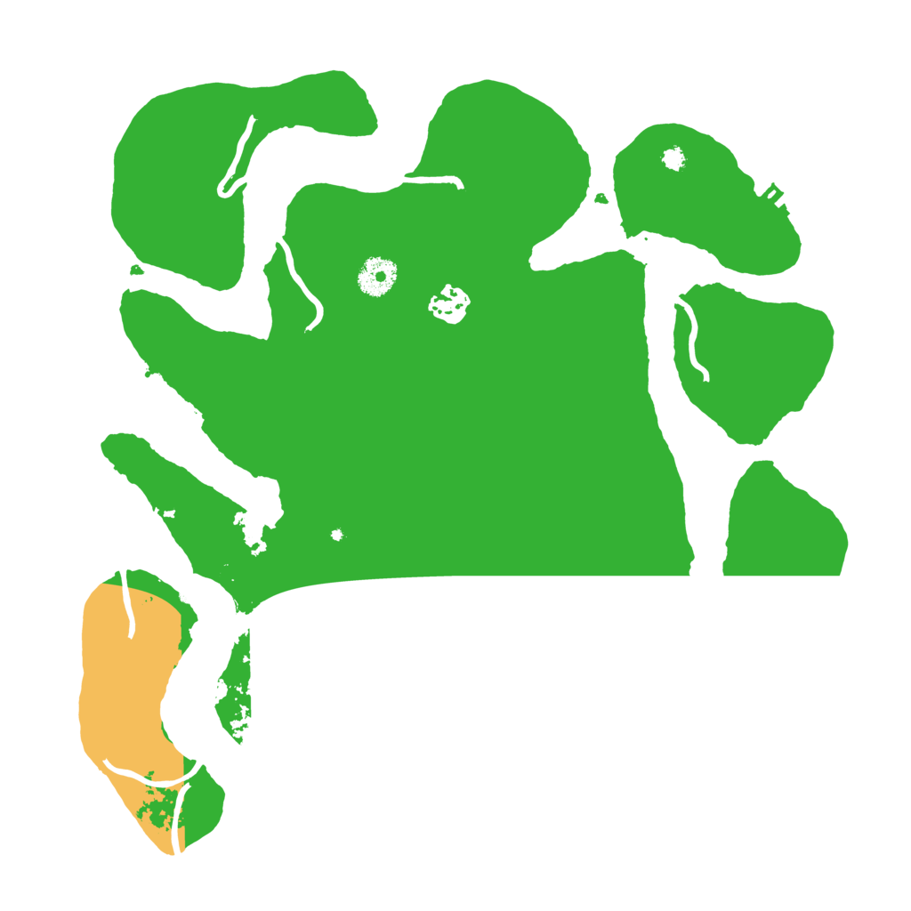 Biome Rust Map: Procedural Map, Size: 3550, Seed: 782610