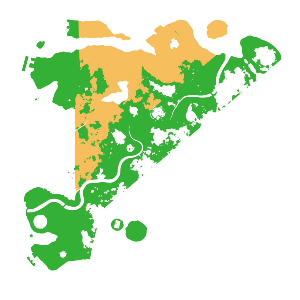 Biome Rust Map: Procedural Map, Size: 4000, Seed: 485740