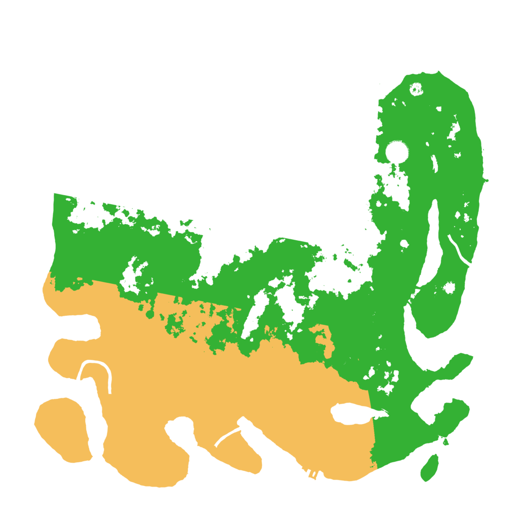 Biome Rust Map: Procedural Map, Size: 4000, Seed: 1152911529