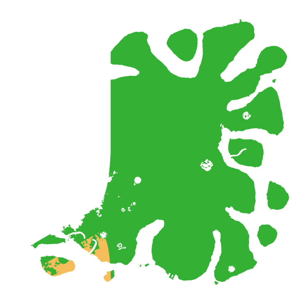 Biome Rust Map: Procedural Map, Size: 4000, Seed: 161188