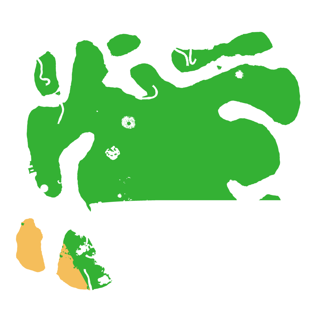 Biome Rust Map: Procedural Map, Size: 3550, Seed: 420056