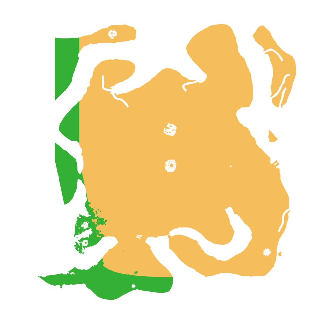 Biome Rust Map: Procedural Map, Size: 3850, Seed: 1051878217