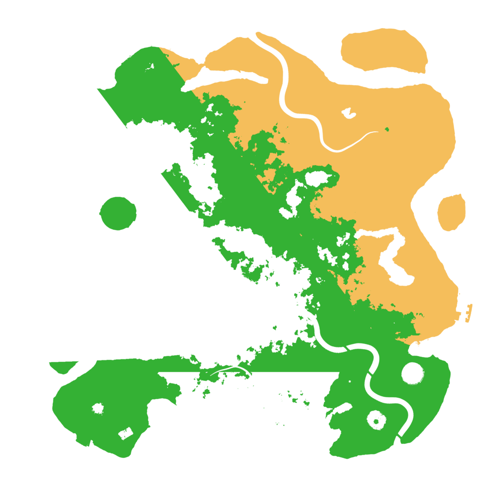Biome Rust Map: Procedural Map, Size: 4000, Seed: 8345773