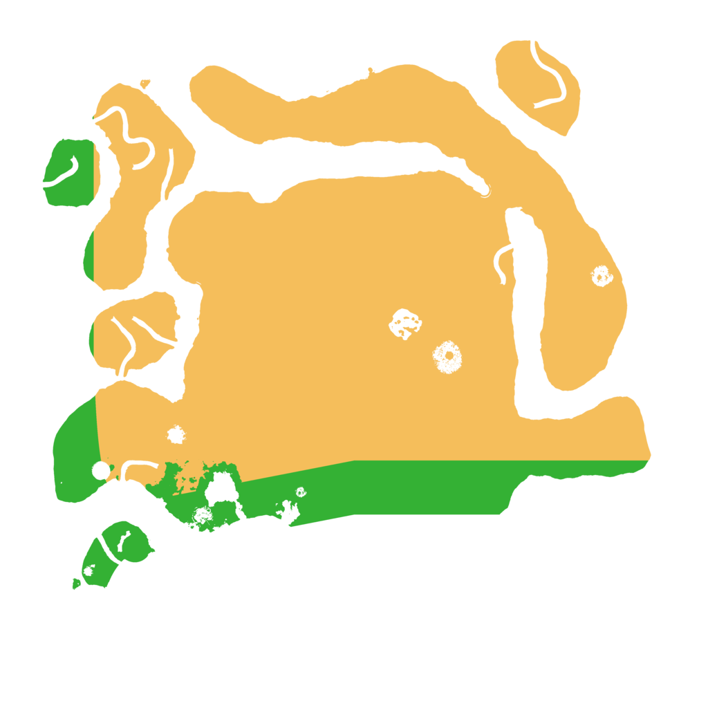 Biome Rust Map: Procedural Map, Size: 3530, Seed: 13874