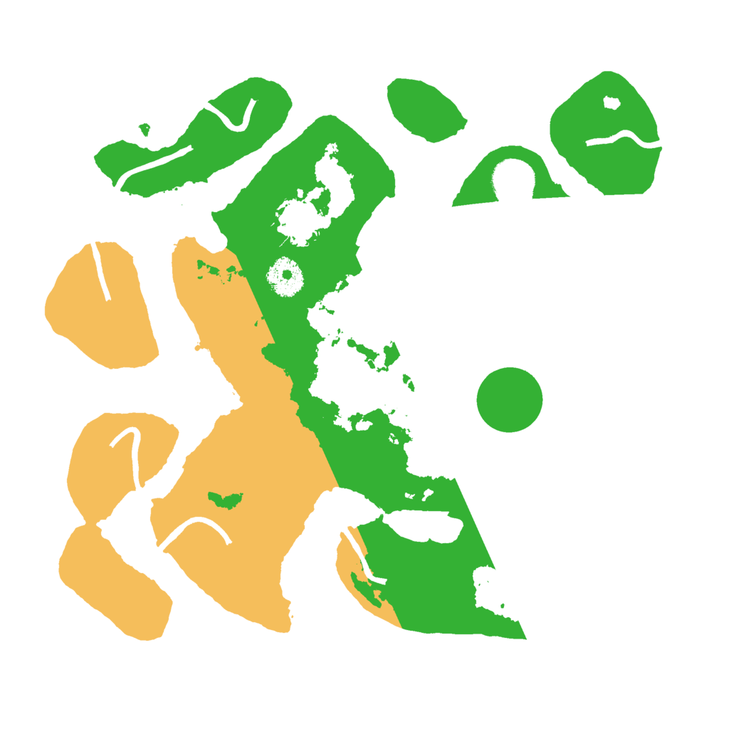 Biome Rust Map: Procedural Map, Size: 3000, Seed: 95643