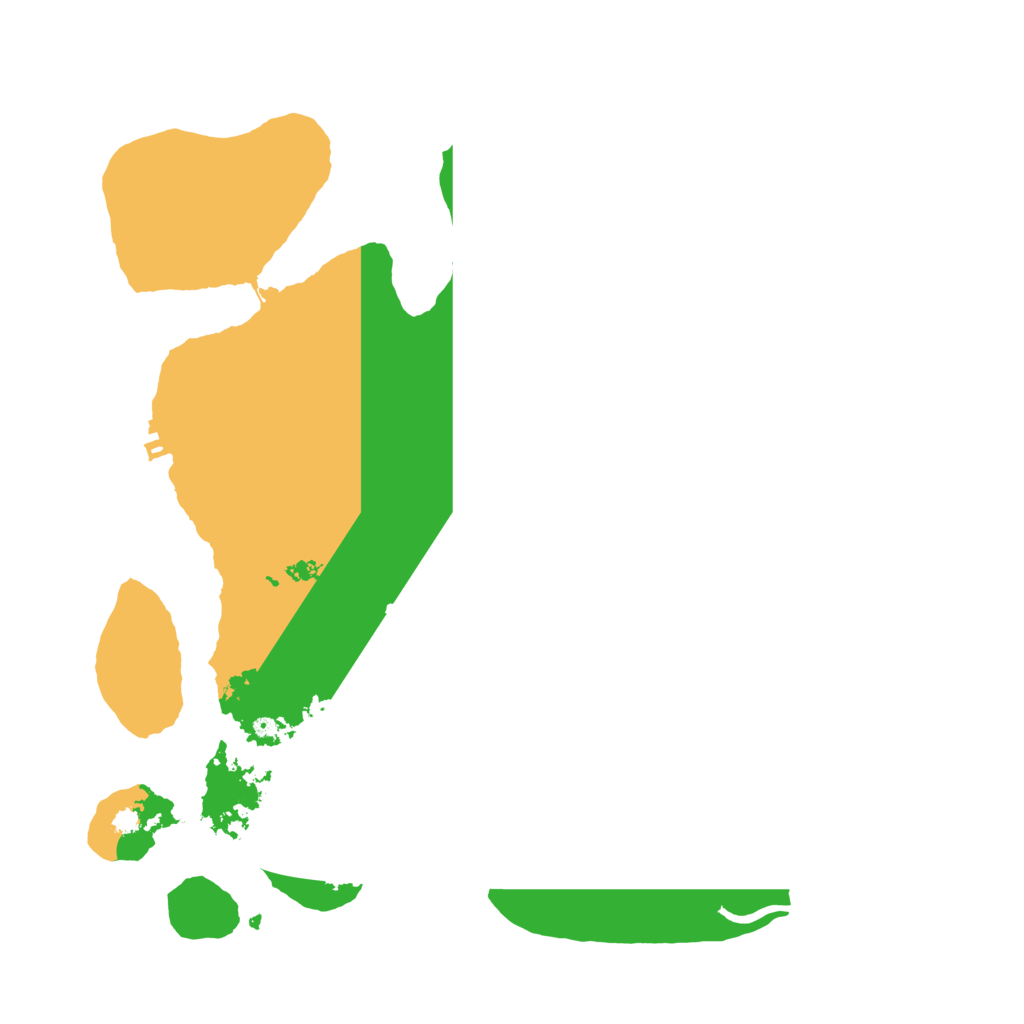 Biome Rust Map: Procedural Map, Size: 3500, Seed: 133741213