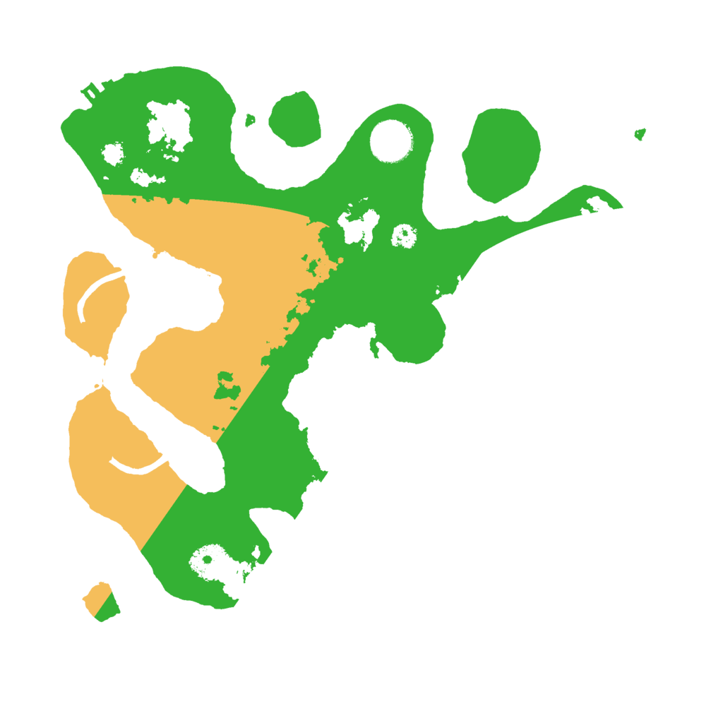 Biome Rust Map: Procedural Map, Size: 3000, Seed: 154896327