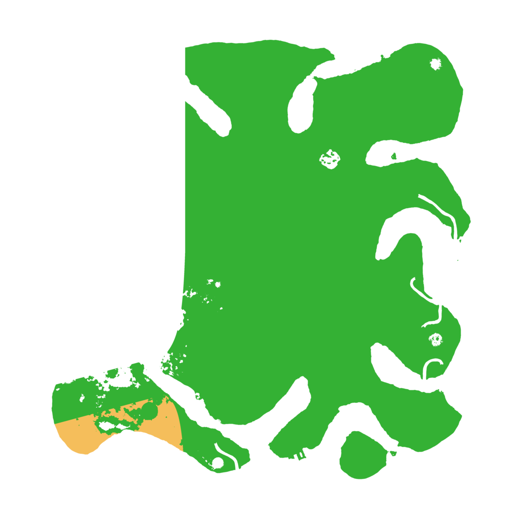 Biome Rust Map: Procedural Map, Size: 4000, Seed: 1455173257