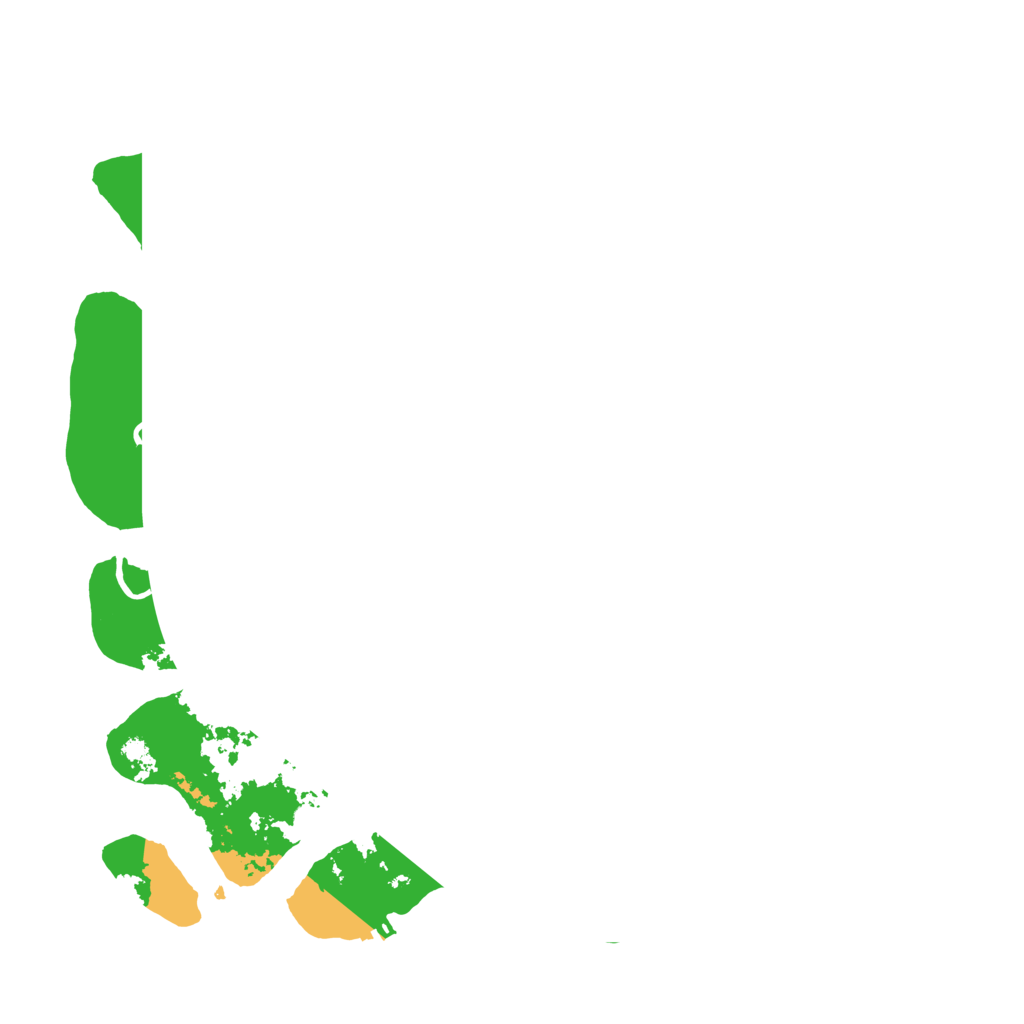 Biome Rust Map: Procedural Map, Size: 4000, Seed: 189107