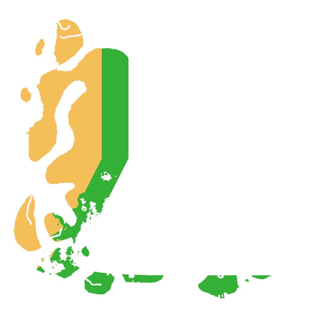 Biome Rust Map: Procedural Map, Size: 4500, Seed: 34567890