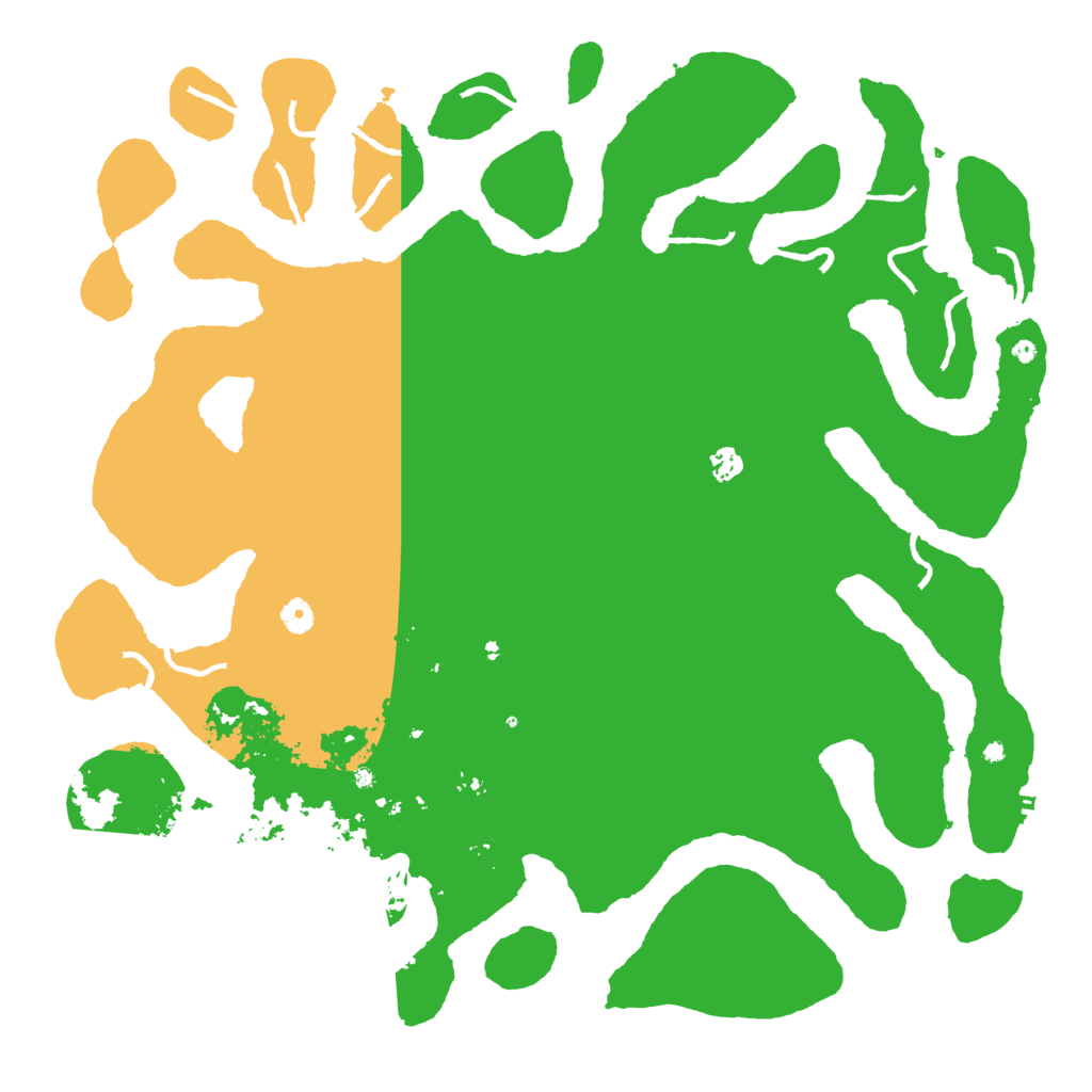 Biome Rust Map: Procedural Map, Size: 5000, Seed: 6456