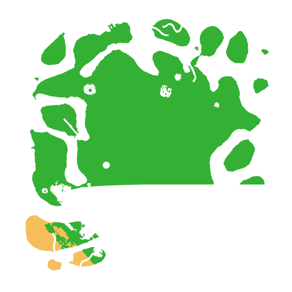 Biome Rust Map: Procedural Map, Size: 3700, Seed: 794653094