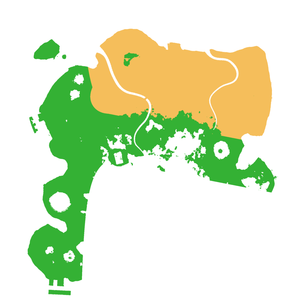Biome Rust Map: Procedural Map, Size: 2800, Seed: 47
