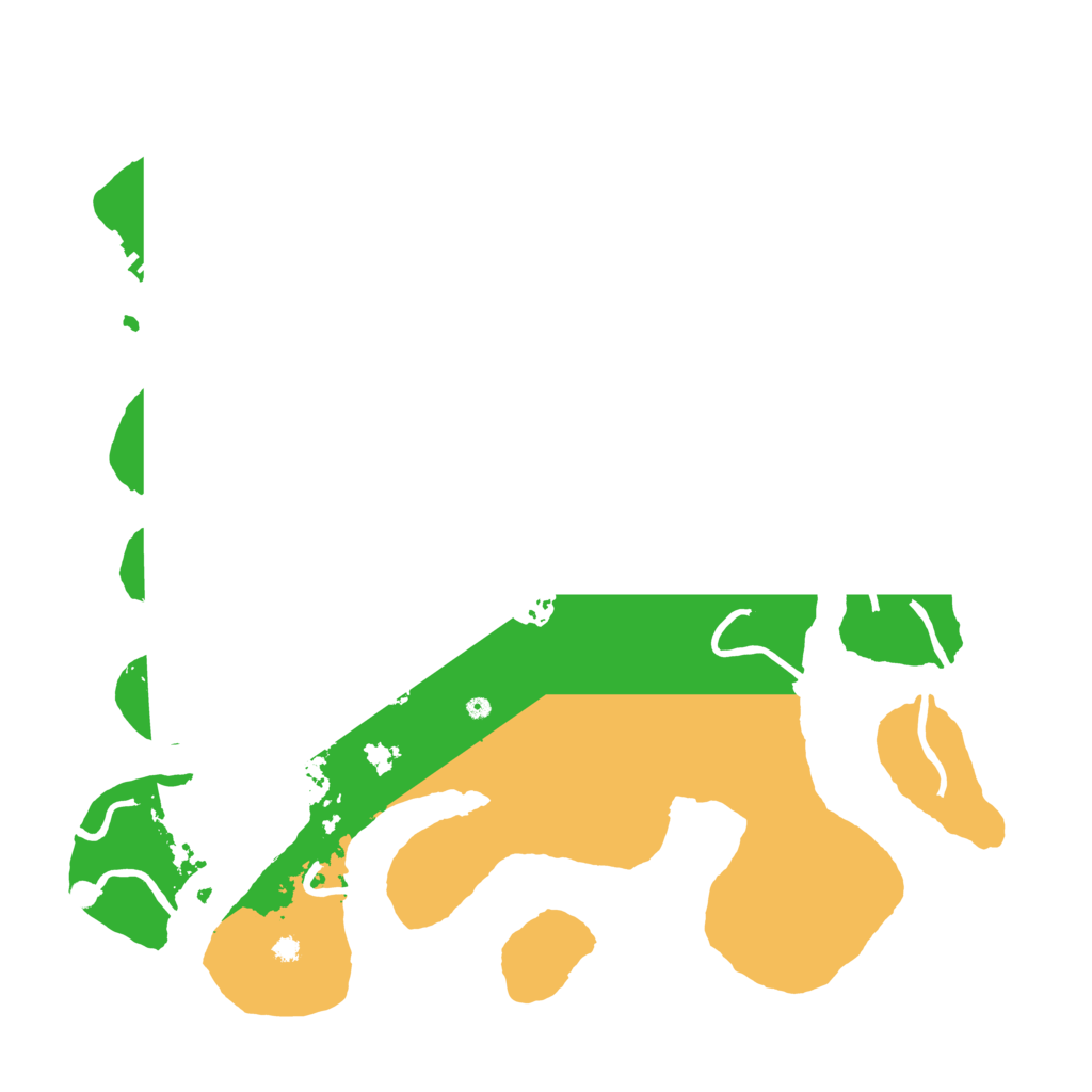 Biome Rust Map: Procedural Map, Size: 3550, Seed: 741478