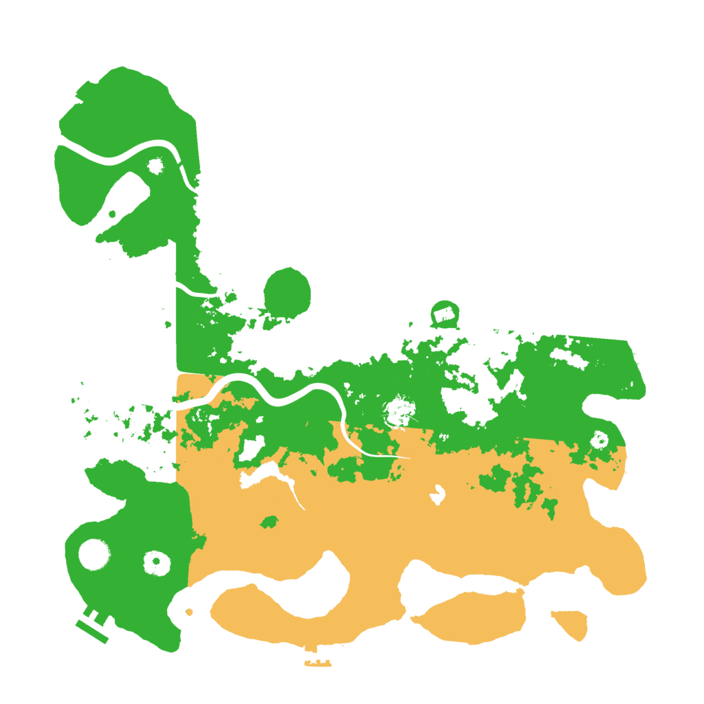 Biome Rust Map: Procedural Map, Size: 4000, Seed: 59164